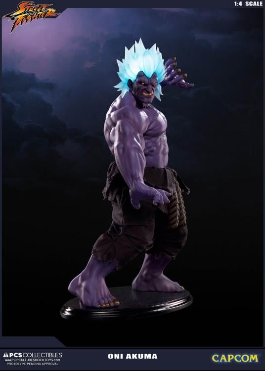 Street Fighter Oni Akuma 1/4 Scale Statue Gallery Image 11
