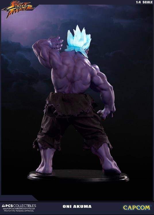 Street Fighter Oni Akuma 1/4 Scale Statue Gallery Image 10