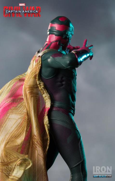 Captain America: Civil War Vision 1/10 Art Scale Statue Gallery Image 6