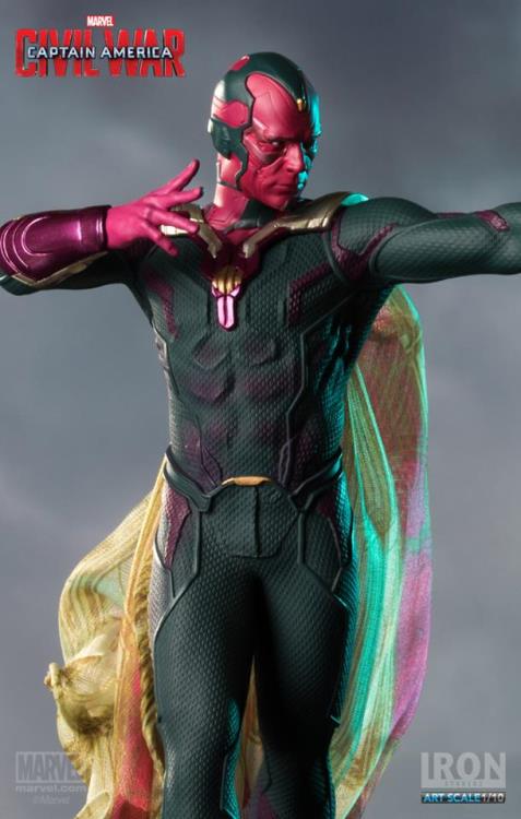 Captain America: Civil War Vision 1/10 Art Scale Statue Gallery Image 3