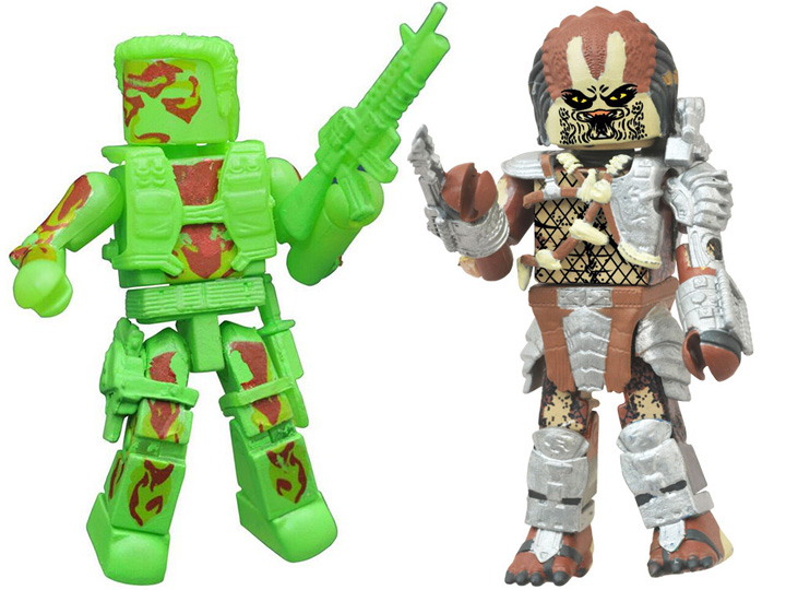 Predator Minimates Series 3 Thermal Dutch & Predator