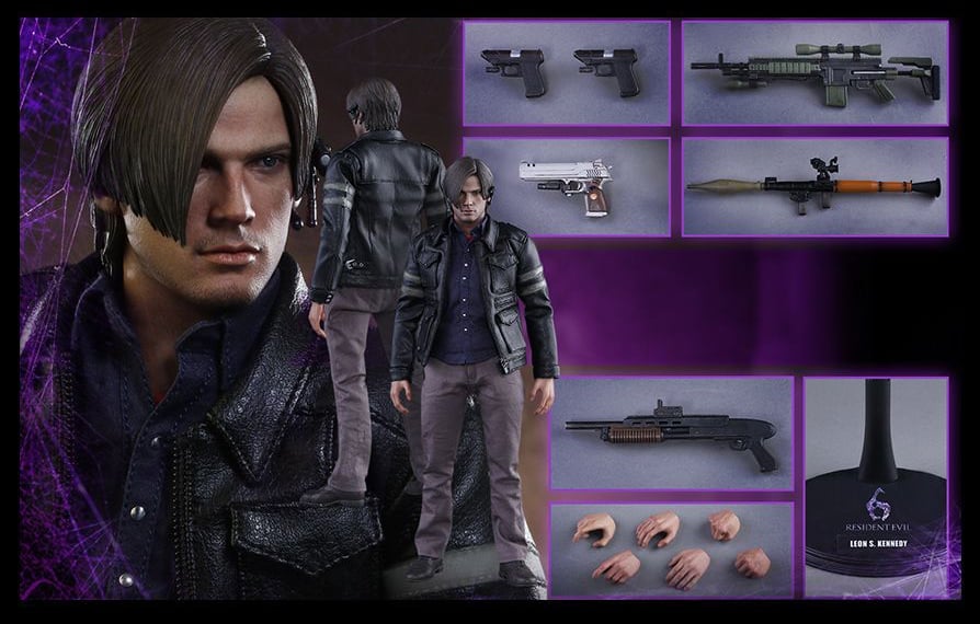 Resident Evil 6 VGM22 Leon S. Kennedy 1/6th Scale Collectible Figure Gallery Image 2