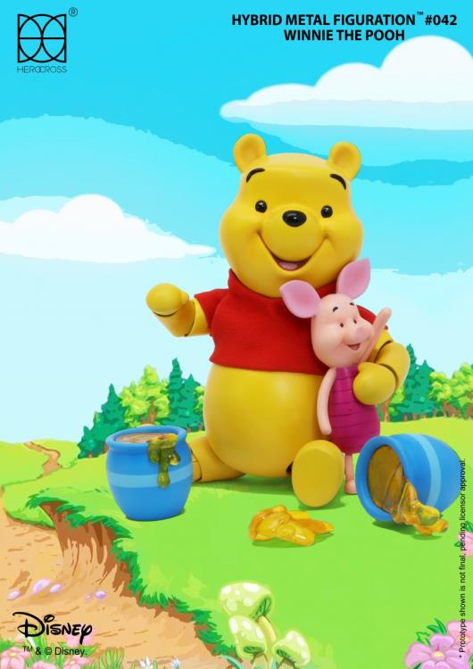 Hybrid Metal Figuration #042 Winnie The Pooh & Piglet Gallery Image 4