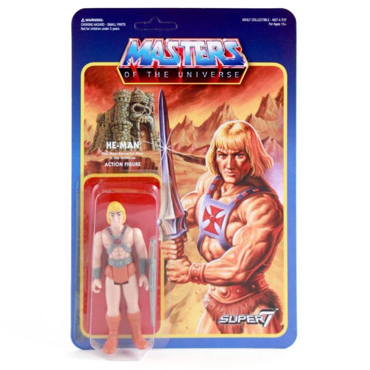 Masters of the Universe ReAction Figures Wave 2 Set of 6 Gallery Image 4