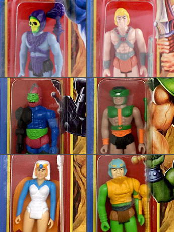 Masters of the Universe ReAction Figures Wave 2 Set of 6