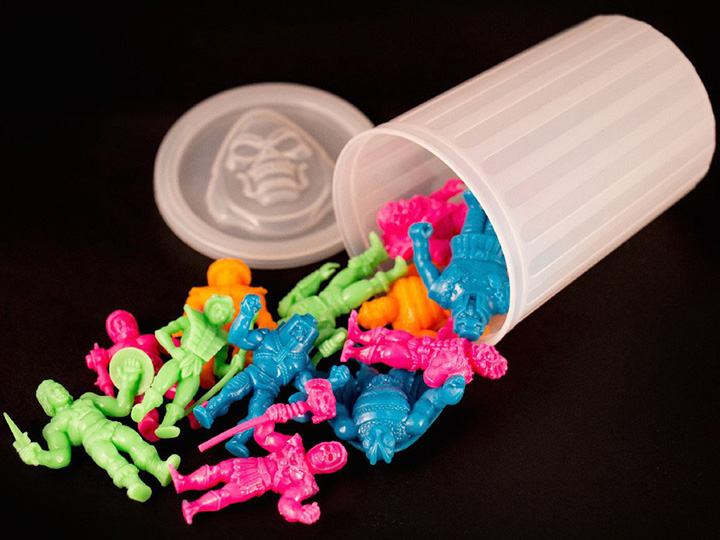 Masters of The Universe M.U.S.C.L.E. Trash Can Wave 01 Gallery Image 1