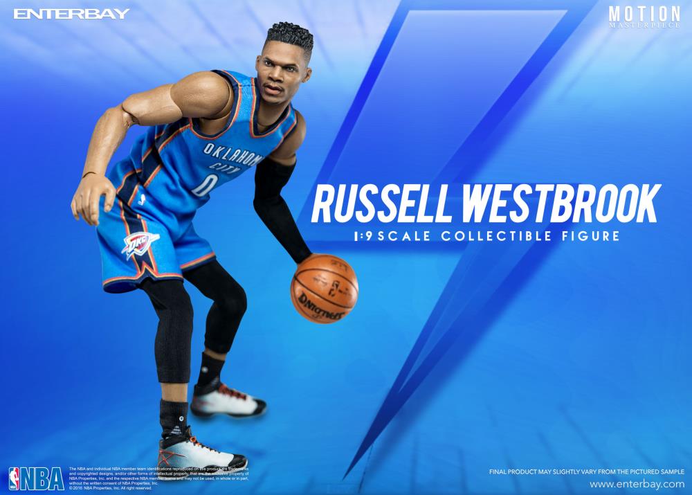 NBA Motion Masterpiece Russell Westbrook 1/9 Scale Figure