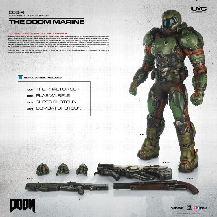Doom The Doom Marine 1/6th Scale Collectible Figure Gallery Image 4