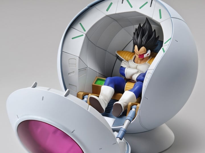Dragon Ball Z Figure-rise Mechanics Saiyan Space Pod Model Kit Gallery Image 1