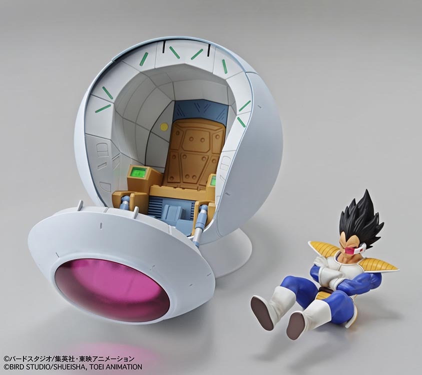 Dragon Ball Z Figure-rise Mechanics Saiyan Space Pod Model Kit Gallery Image 4