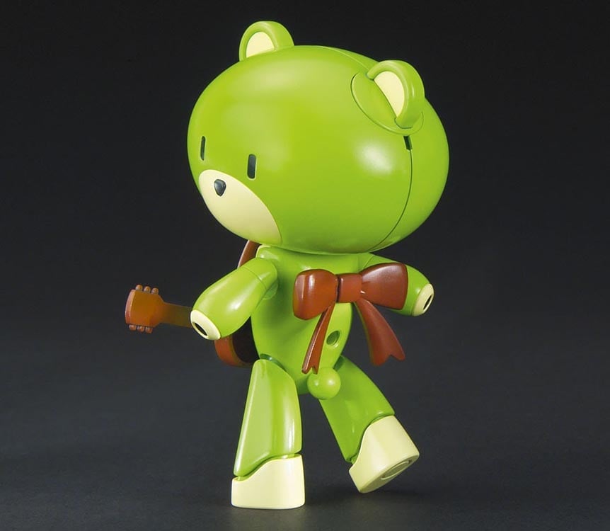 Gundam Build Fighters Try HGPG Petit'GGuy & Guitar (Surf Green) 1/144 Scale Model Kit Gallery Image 4