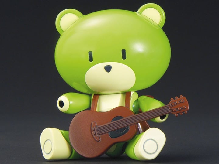 Gundam Build Fighters Try HGPG Petit'GGuy & Guitar (Surf Green) 1/144 Scale Model Kit Gallery Image 1