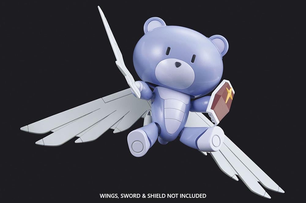 Gundam Build Fighters Try HGPG Petit'GGuy & Drum (Rumpumpum Purple) 1/144 Scale Model Kit Gallery Image 5