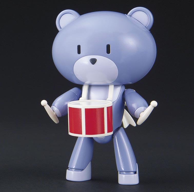 Gundam Build Fighters Try HGPG Petit'GGuy & Drum (Rumpumpum Purple) 1/144 Scale Model Kit Gallery Image 2