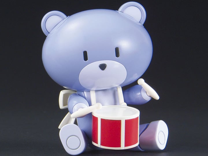 Gundam Build Fighters Try HGPG Petit'GGuy & Drum (Rumpumpum Purple) 1/144 Scale Model Kit Gallery Image 1