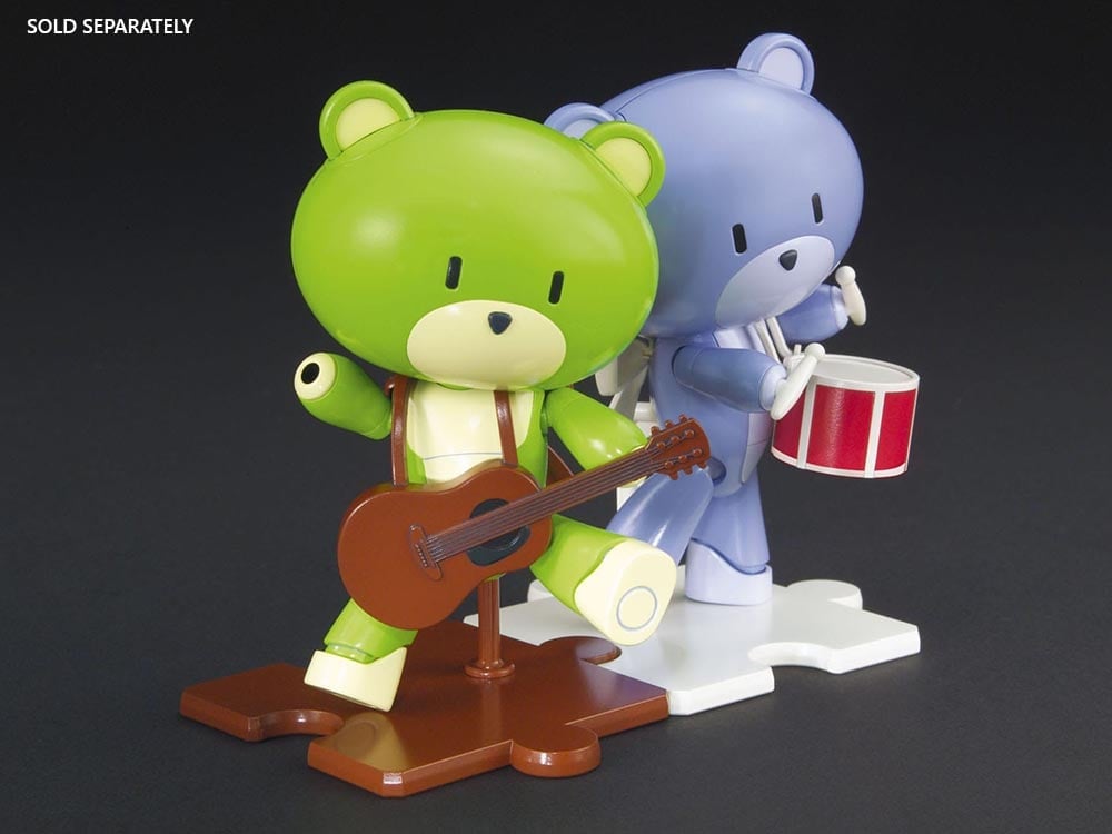 Gundam Build Fighters Try HGPG Petit'GGuy & Drum (Rumpumpum Purple) 1/144 Scale Model Kit Gallery Image 7