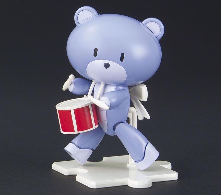 Gundam Build Fighters Try HGPG Petit'GGuy & Drum (Rumpumpum Purple) 1/144 Scale Model Kit Gallery Image 3