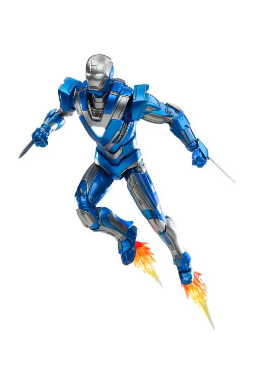 Iron Man 3: 1/12 Scale Die-Cast Iron Man Mark XXX Blue Steel Gallery Image 8