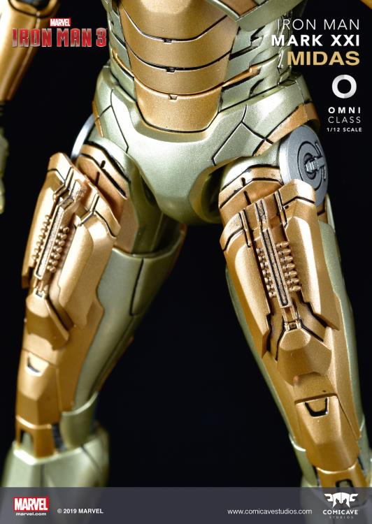 Iron Man 3 Die-Cast Iron Man Mark XXI Midas 1/12 Scale Figure Gallery Image 11