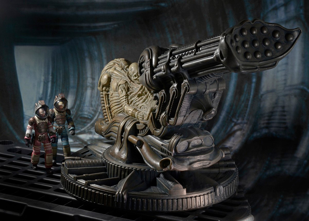 Alien Foam Replica Fossilized Space Jockey