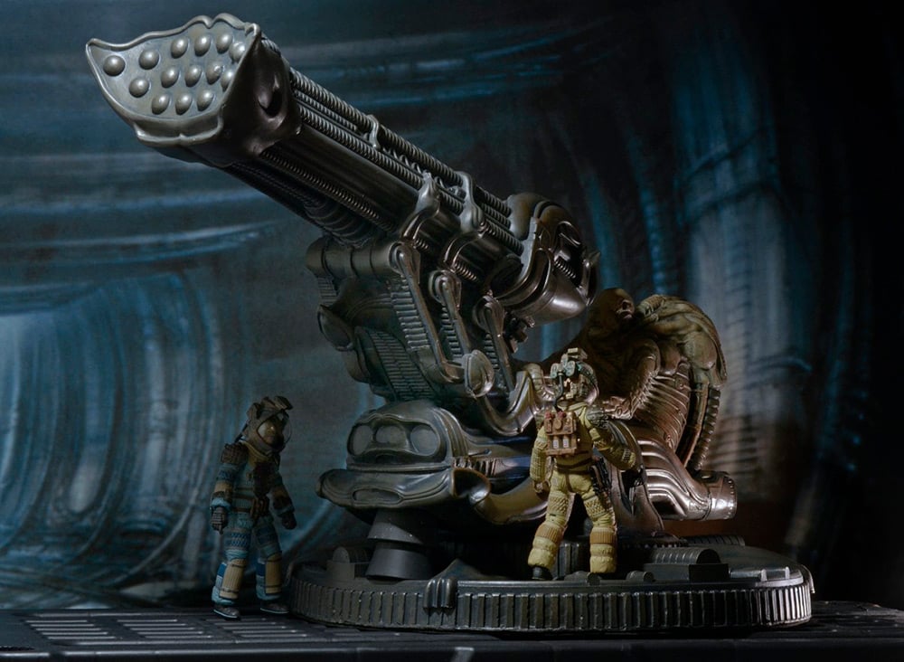 Alien Foam Replica Fossilized Space Jockey