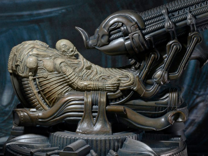 Alien Foam Replica Fossilized Space Jockey