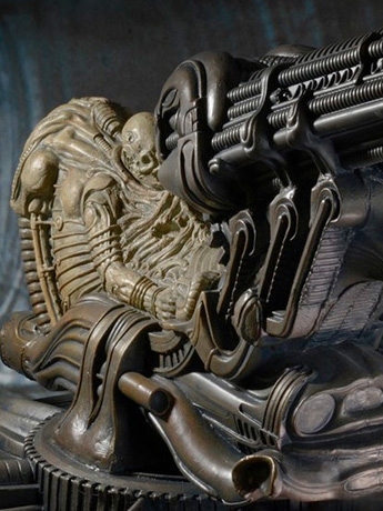 Alien Foam Replica Fossilized Space Jockey
