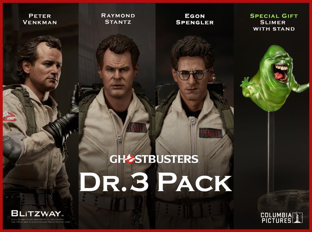 Ghostbusters UMS Doctors 1/6 Scale Figure Three Pack Gallery Image 2