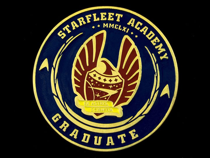 Star Trek 50th Anniversary Challenge Coin Gallery Image 1