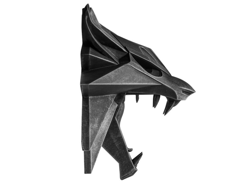 The Witcher III Wild Hunt Wolf Wall Sculpture Gallery Image 6