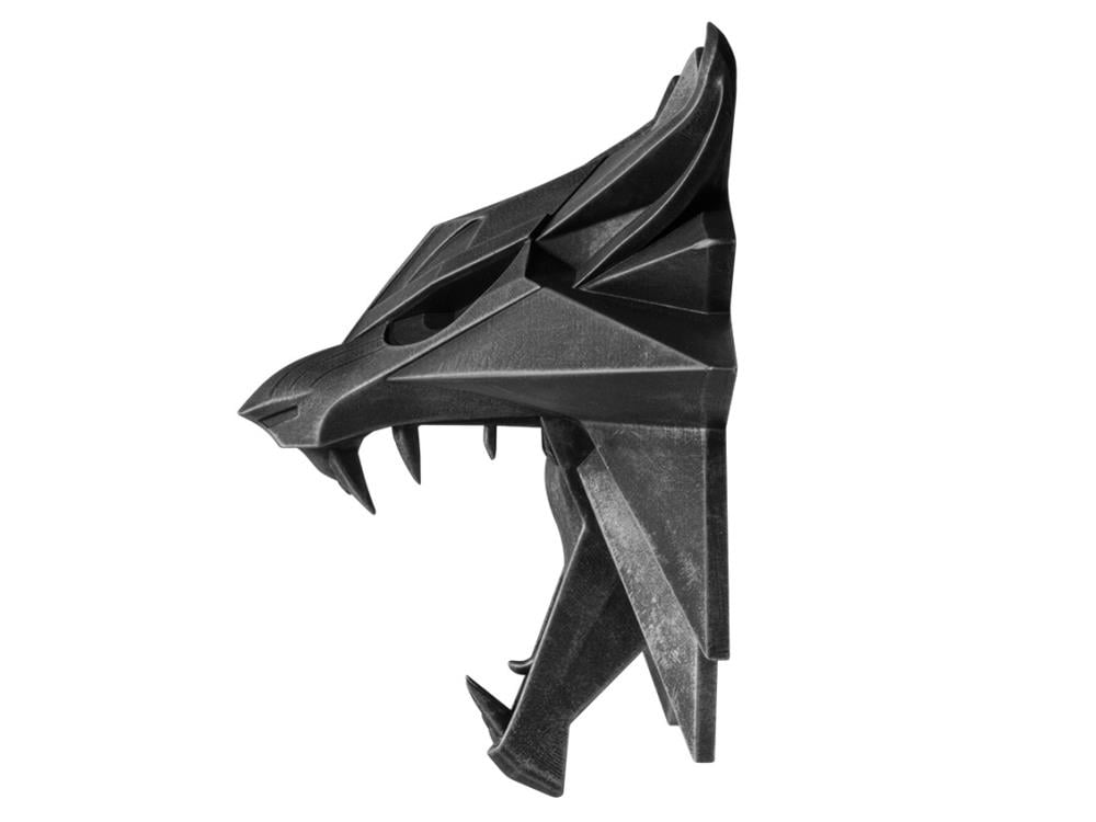 The Witcher III Wild Hunt Wolf Wall Sculpture Gallery Image 5