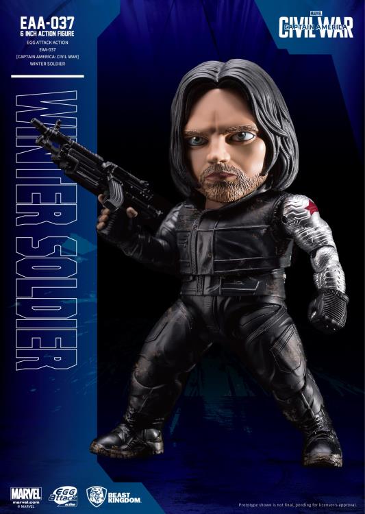 Egg Attack シビル・ウォー キャプテン・アメリカ ビーストキングダム Captain America: Civil War Egg Attack Action EAA-037 Winter Soldier