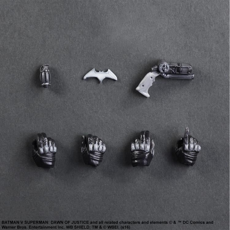 Batman v Superman Play Arts Kai Batman (Black & White) SDCC 2016 Exclusive Gallery Image 5