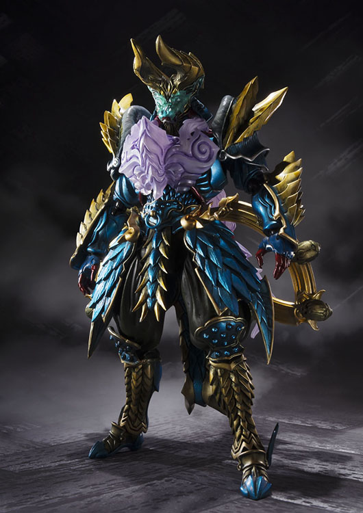 Monster Hunter S.H.Figuarts Tamashii MIX Evil God Awakening Zinogre Gallery Image 2