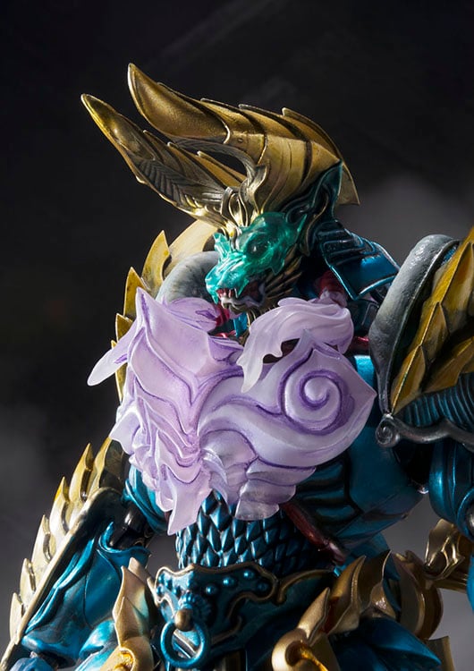 Monster Hunter S.H.Figuarts Tamashii MIX Evil God Awakening Zinogre Gallery Image 4