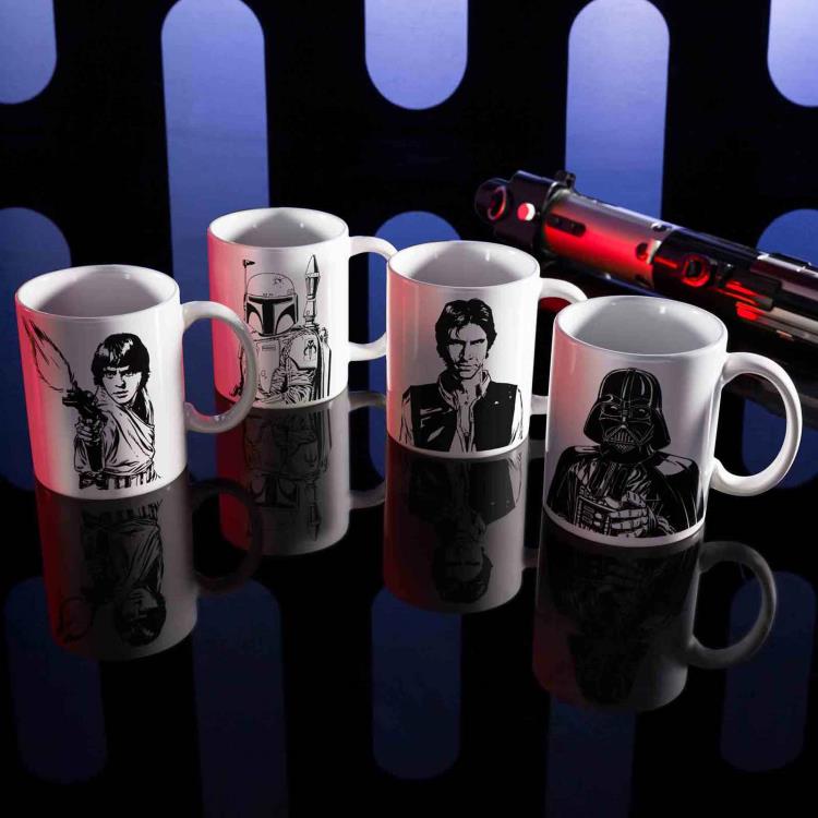 Star Wars 11 oz Coffee Mugs Set of 4 - USA ONLY Gallery Image 2