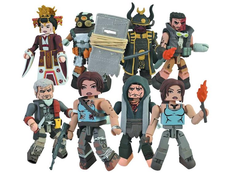 Tomb Raider Minimates Two Pack Set of 4 Gallery Image 1