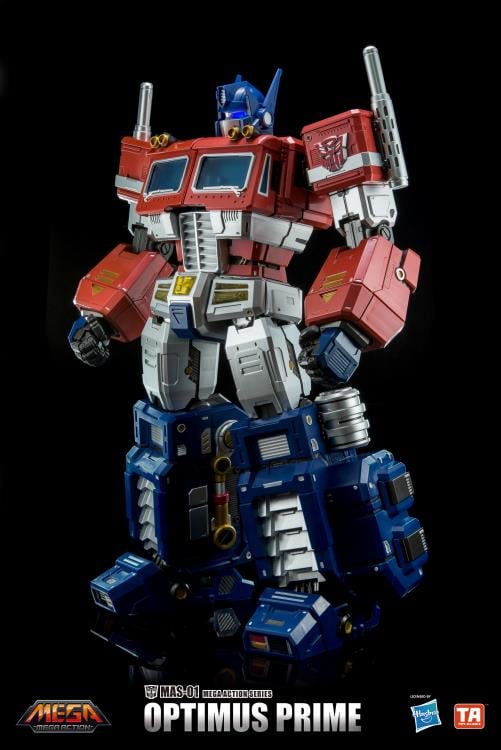 タイームセール トランスフォーマー メガアクション MAS-01 コンボイ Transformers MAS-01 Optimus Prime Mega Action Figure