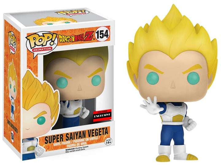 Pop! Animation: Dragon Ball Z - Super Saiyan Vegeta Exclusive Gallery Image 1
