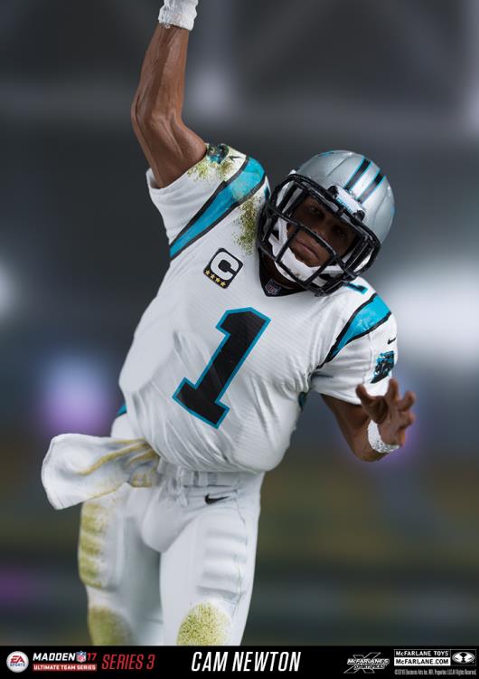 Madden NFL 17 Ultimate Team Series 03 Cam Newton (Carolina Panthers) Gallery Image 4