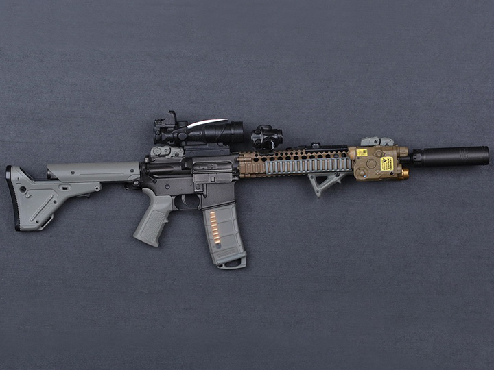 1/6 Scale Damtoys Elite Firearms Series EF004 SOPMOD II M4 Set Gallery Image 1