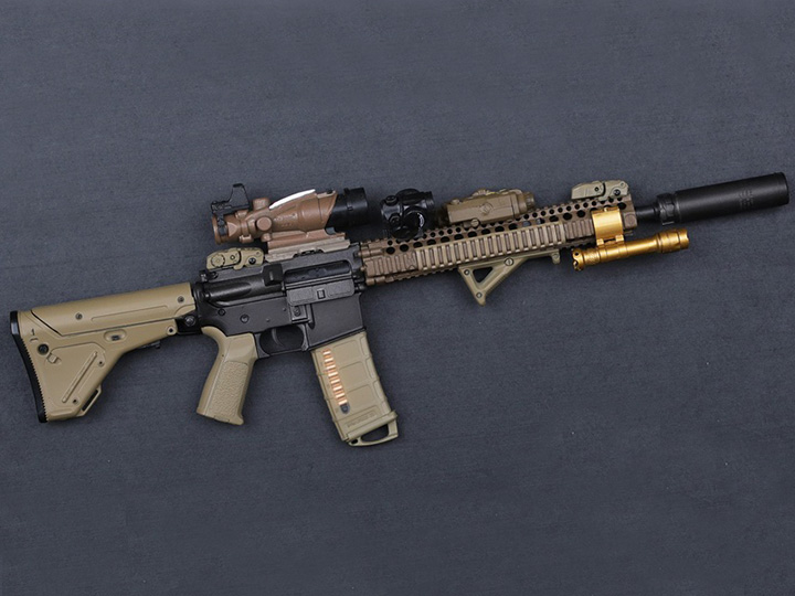 1/6 Scale Damtoys Elite Firearms Series EF005 SOPMOD II M4 Set Gallery Image 1