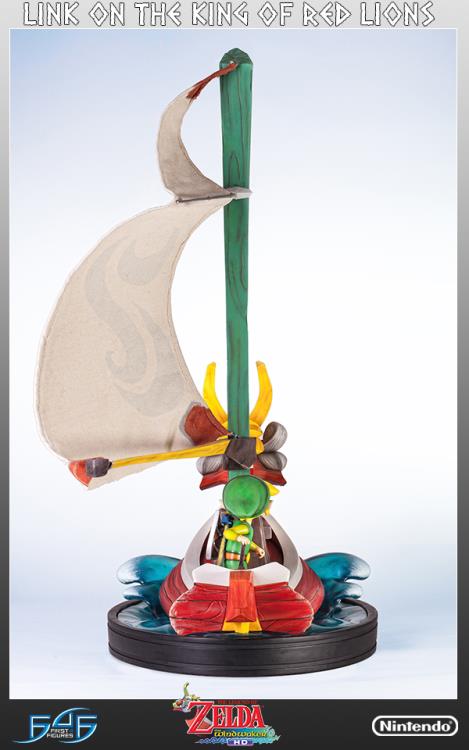Legend of Zelda: The Wind Waker Link on The King of Red Lions Statue