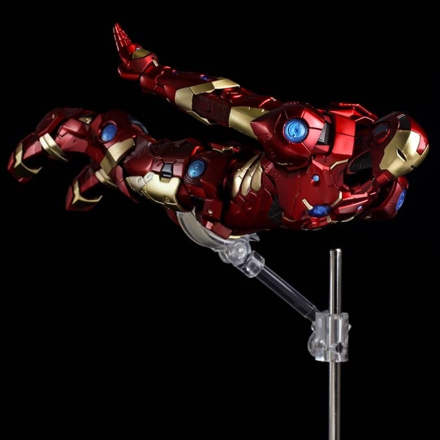 Marvel Now RE:EDIT #07 Iron Man (Red & Gold) Figure Gallery Image 11