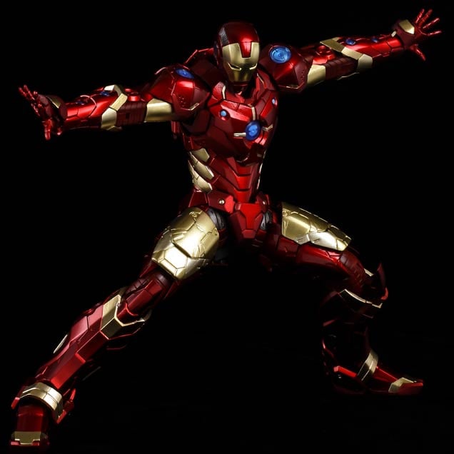 Marvel Now RE:EDIT #07 Iron Man (Red & Gold) Figure Gallery Image 10