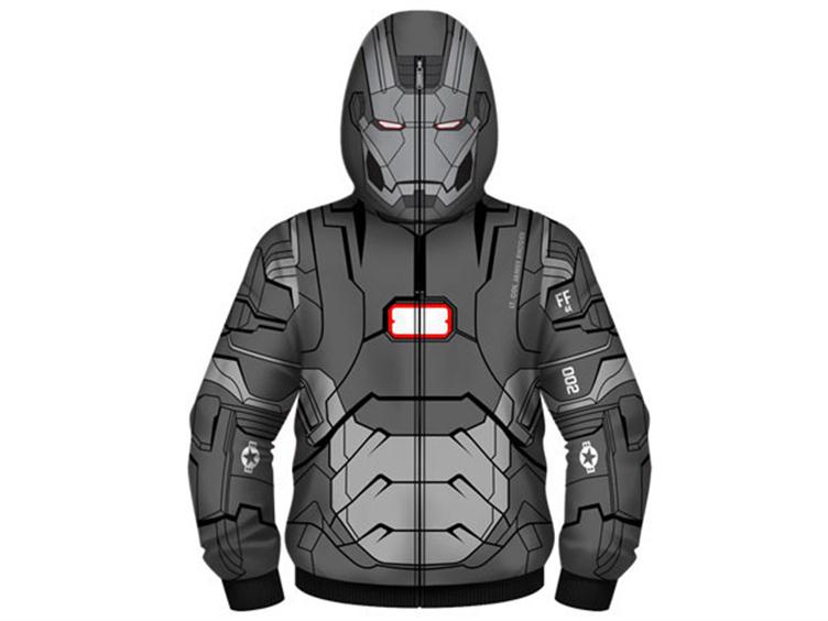 Men's War I Am Hooded Fleece Gallery Image 1