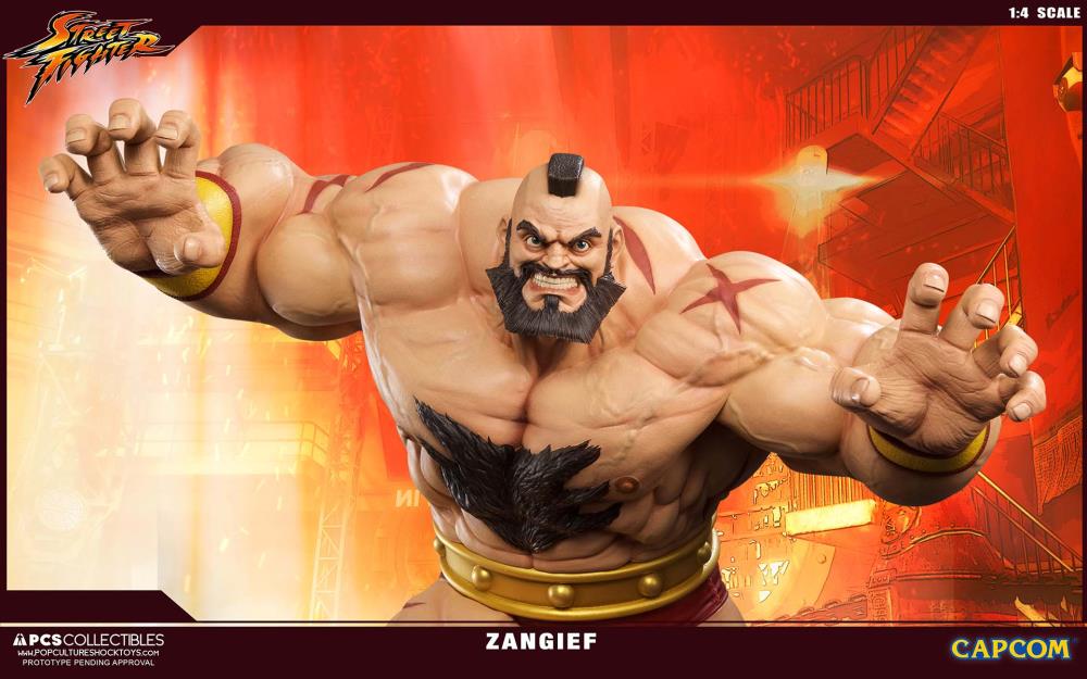 Street Fighter Zangief 1/4 Scale Statue Gallery Image 9