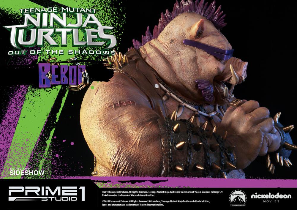 Teenage Mutant Ninja Turtles: Out of the Shadows Premium Masterline Bebop Statue Gallery Image 8