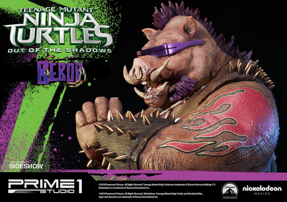 Teenage Mutant Ninja Turtles: Out of the Shadows Premium Masterline Bebop Statue Gallery Image 9