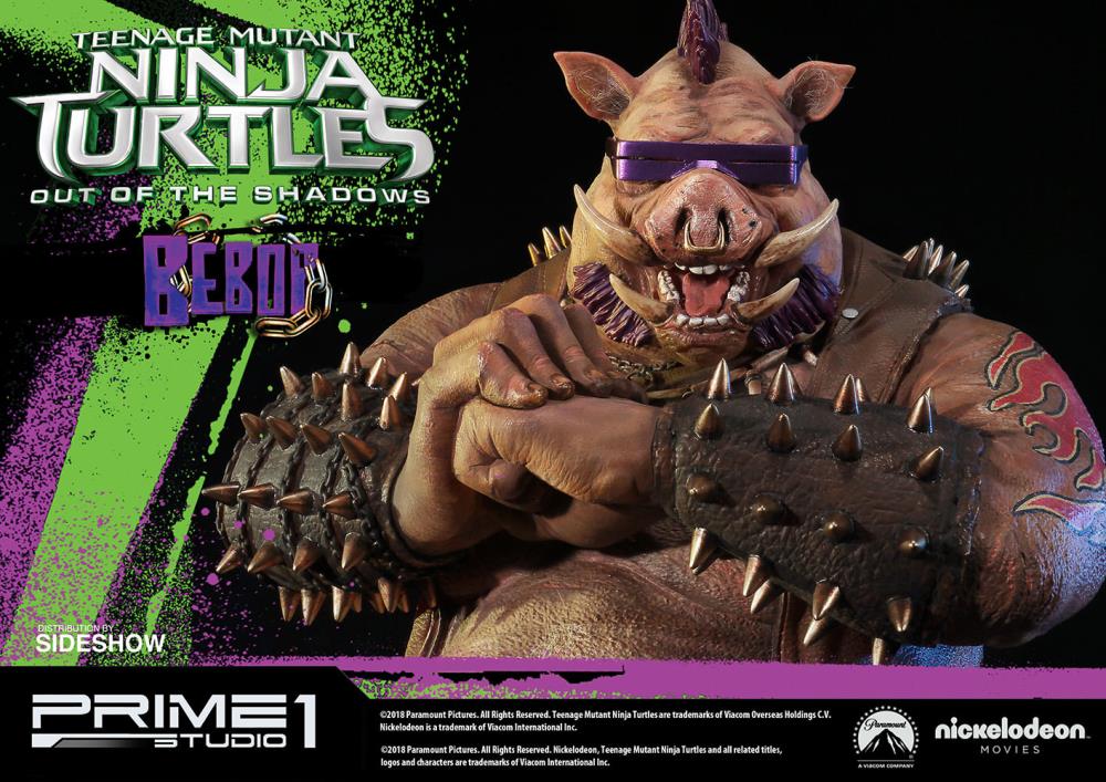 Teenage Mutant Ninja Turtles: Out of the Shadows Premium Masterline Bebop Statue Gallery Image 7